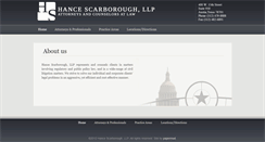 Desktop Screenshot of hancescarborough.com